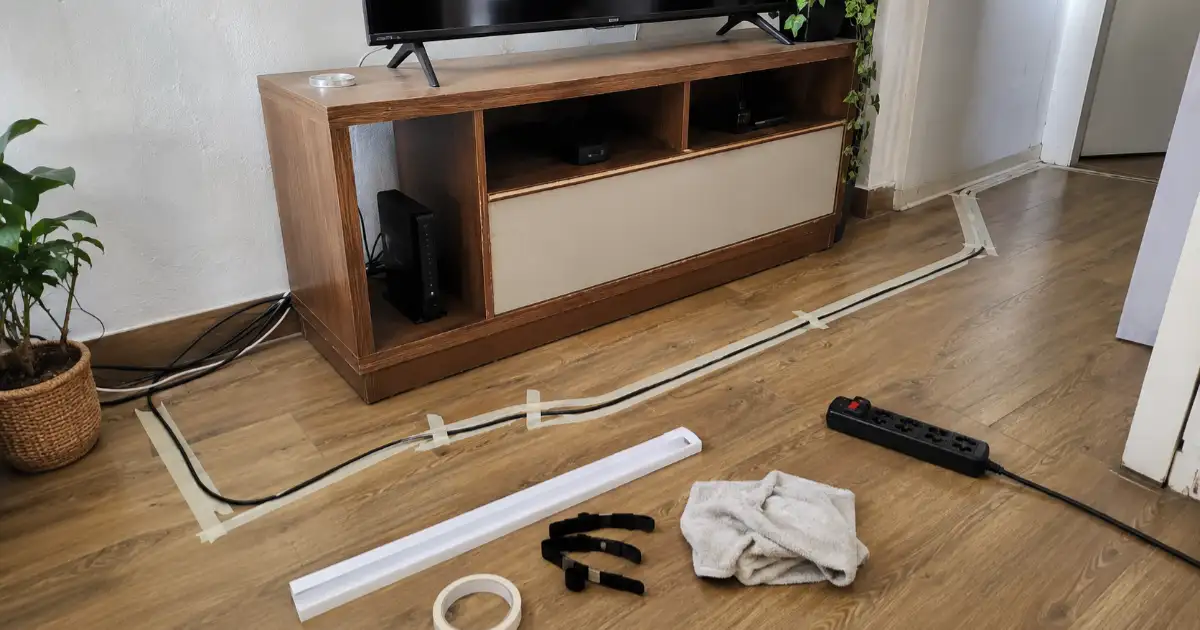 Como Esconder Fios em Apartamento Alugado Sem Quebrar Parede