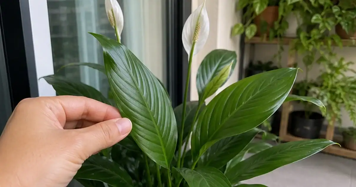 Primeiro cuidado prático do artigo lírio da paz na varanda: quando floresce, como regar e onde colocar em varanda sem sol