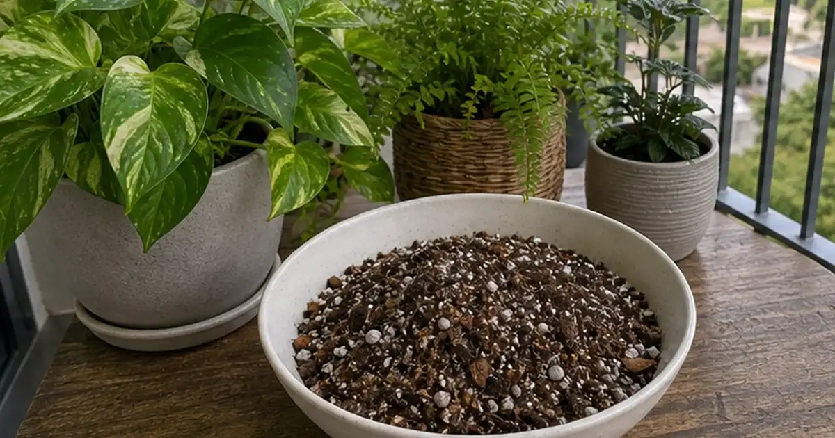 Substrato para Plantas de Sombra: Misturas Simples para Vasos Saudáveis