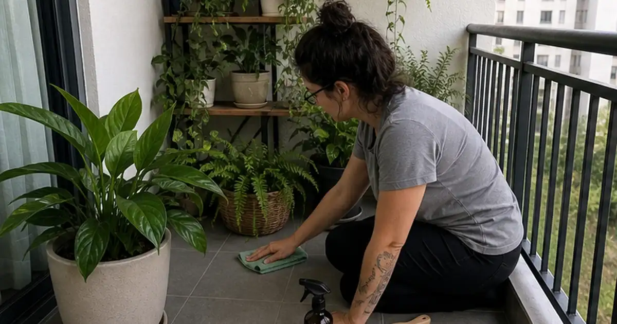 Mofo, Pragas e Cheiro de Terra: Como Manter a Varanda Saudável