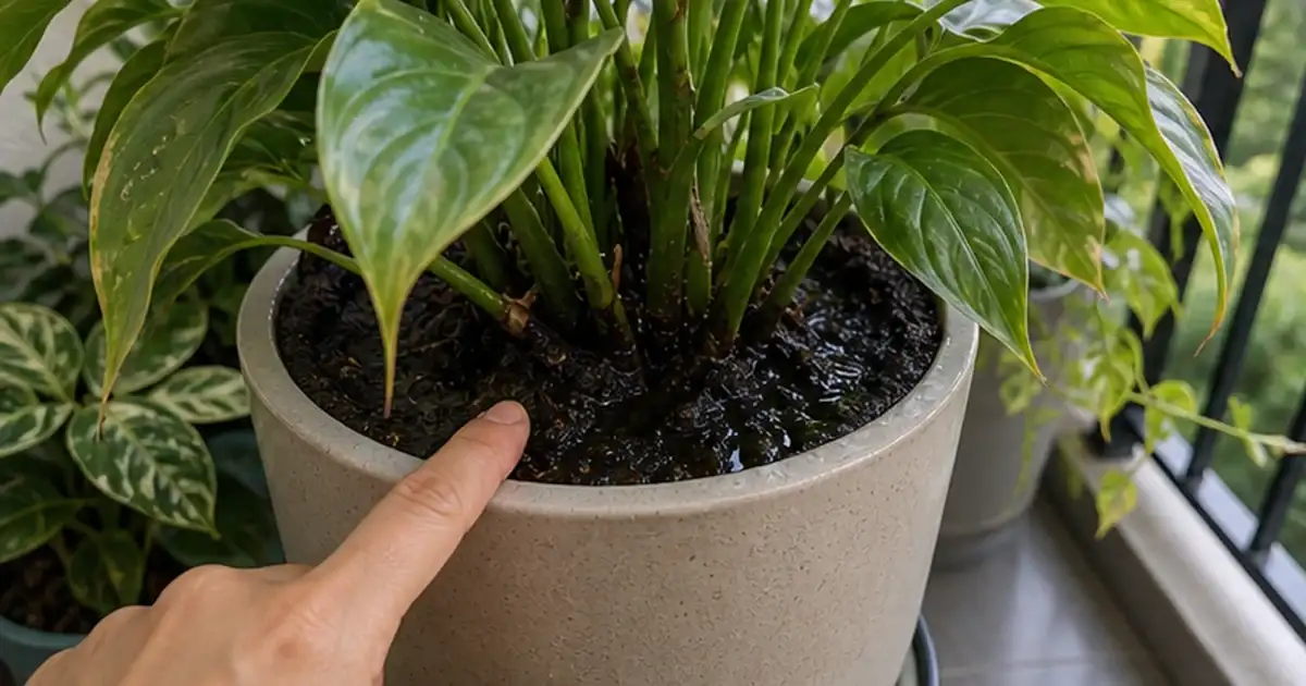 Excesso de Água em Plantas de Sombra: Sinais, Correção e Prevenção