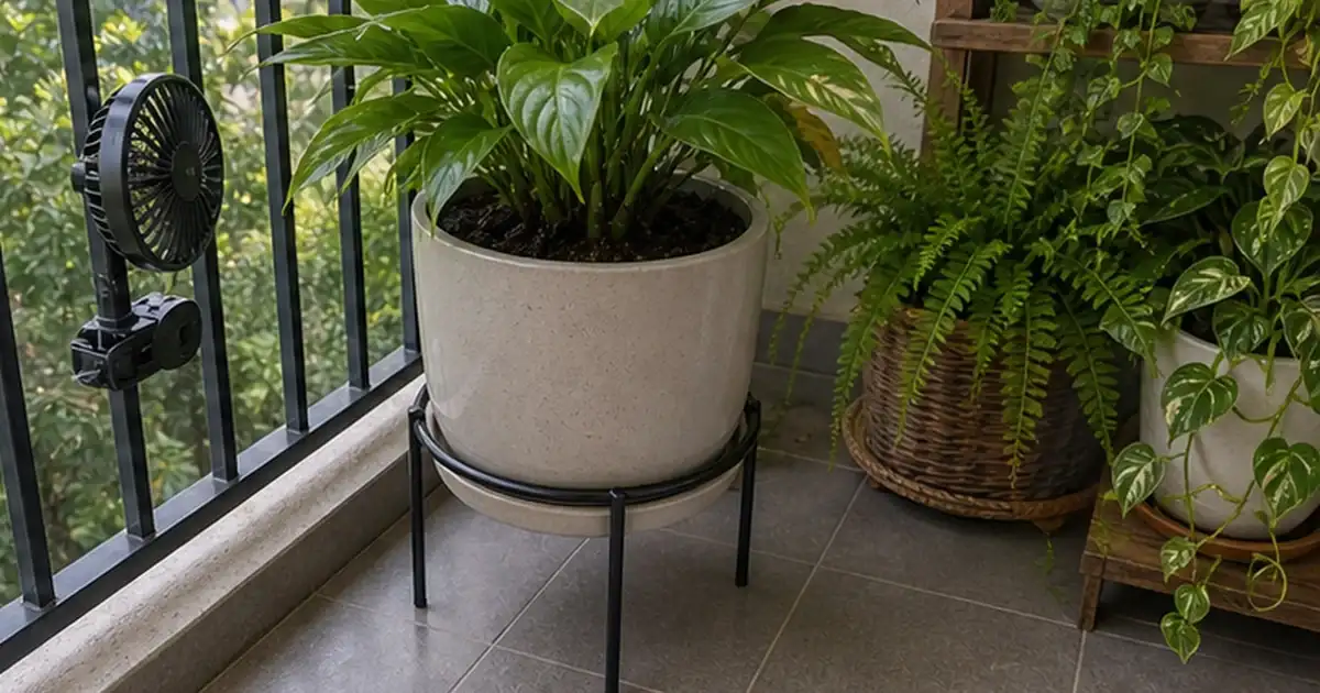 Ajuste final do artigo excesso de água em plantas de sombra: sinais, correção e prevenção em varanda de apartamento sem sol