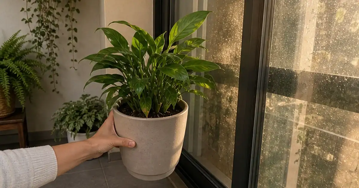 Primeiro cuidado prático do artigo folhas queimadas sem sol direto: o que pode estar acontecendo em varanda sem sol