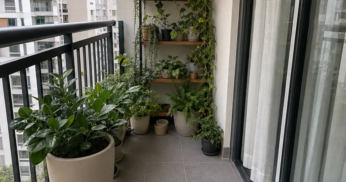 Guia Completo para Montar uma Varanda Sem Sol Cheia de Plantas