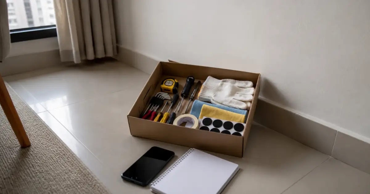 Kit de Manutenção do Inquilino: Ferramentas Simples Que Evitam Improviso