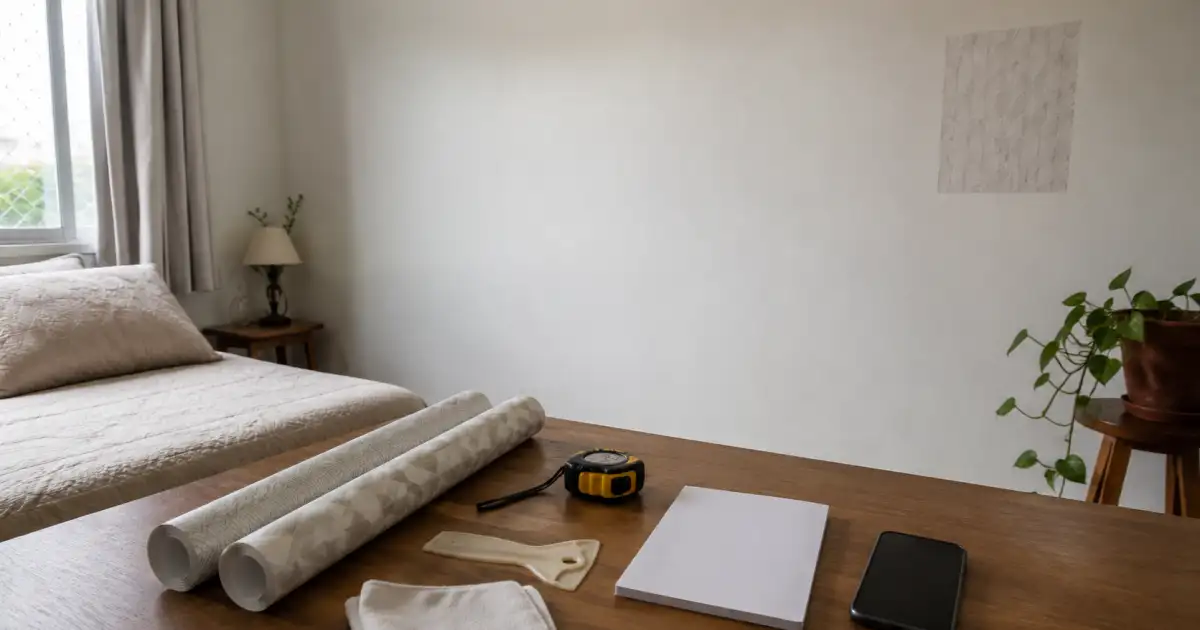 Papel de Parede Removível em Apartamento Alugado: Quando Vale e Quando Evitar