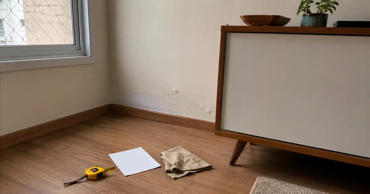 Parede com Umidade no Apartamento Alugado: O Que Fazer Sem Mascarar o Problema