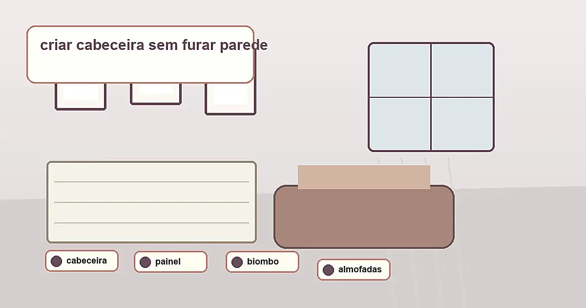 criar cabeceira sem furar parede em quarto de casal ou solteiro