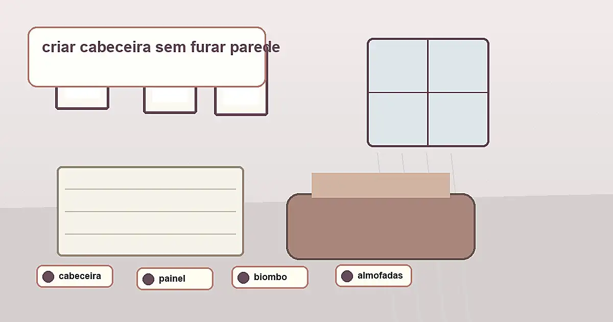 resultado de criar cabeceira sem furar parede sem obra