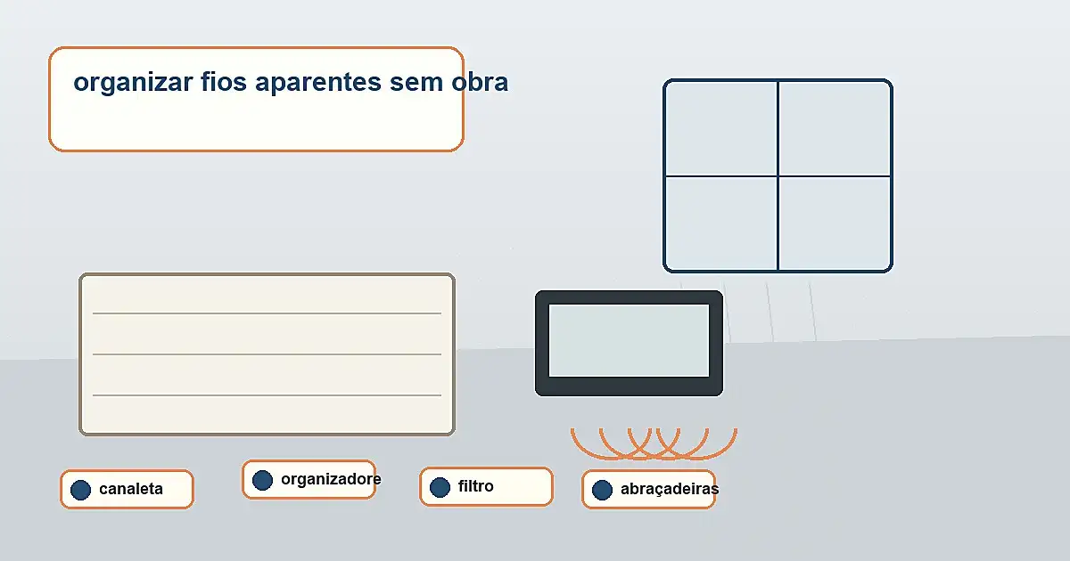 Como Esconder Fios em Apartamento Alugado Sem Quebrar Parede