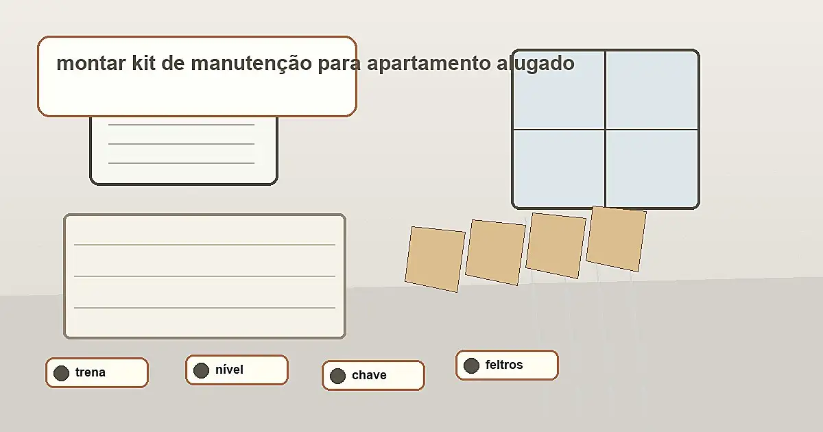 Kit de Manutenção do Inquilino: Ferramentas Simples Que Evitam Improviso