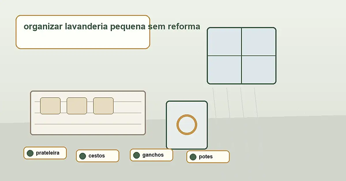 resultado de organizar lavanderia pequena sem reforma sem obra