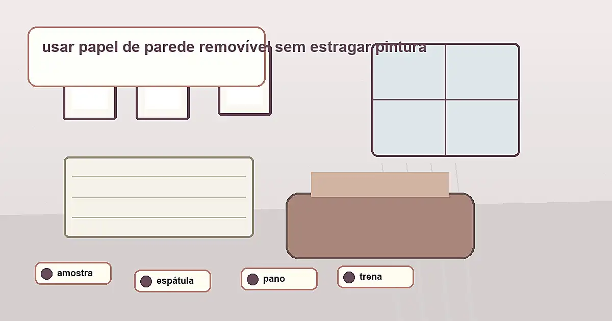 materiais para usar papel de parede removível sem estragar pintura
