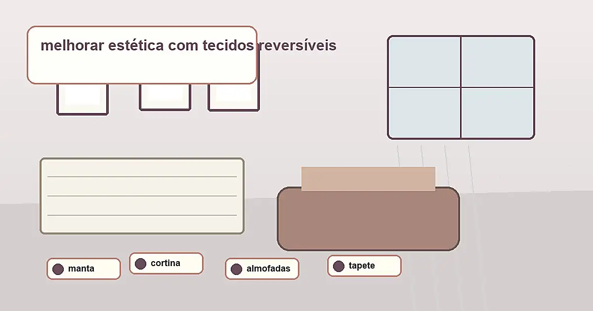 resultado de melhorar estética com tecidos reversíveis sem obra