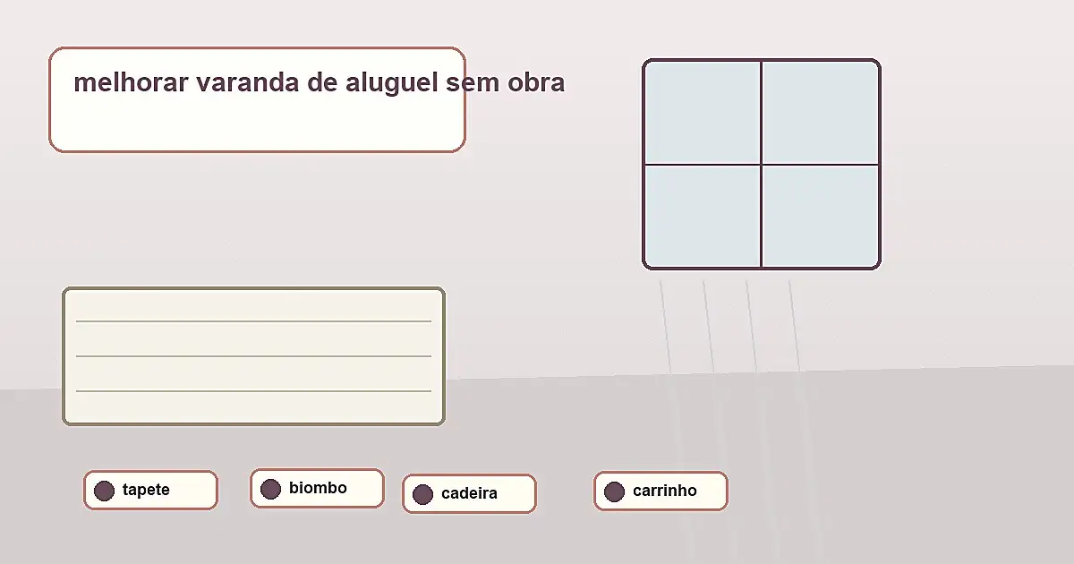 Varanda de Apartamento Alugado Sem Obra: Privacidade, Uso Diário e Baixo Dano