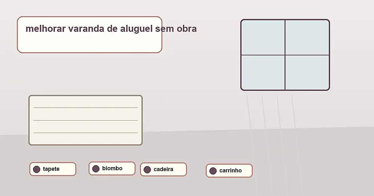 resultado de melhorar varanda de aluguel sem obra sem obra