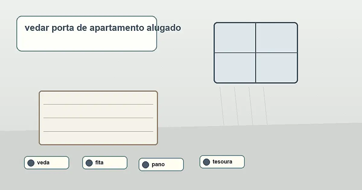 resultado de vedar porta de apartamento alugado sem obra