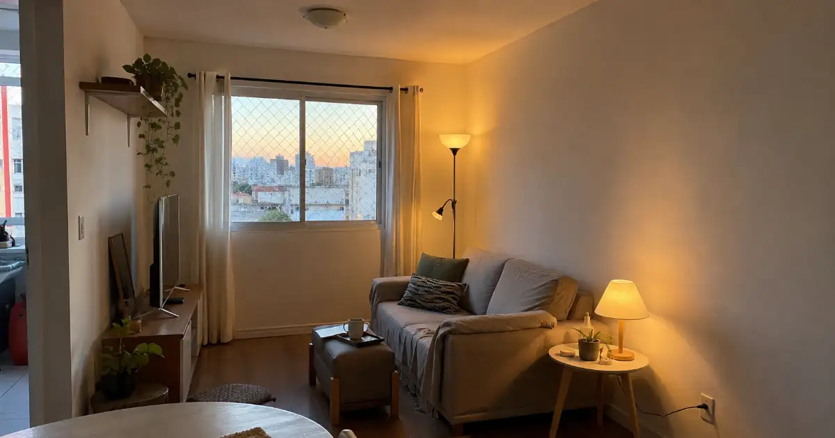 Iluminação Sem Mexer na Elétrica: Luz de Apoio para Apartamento Alugado