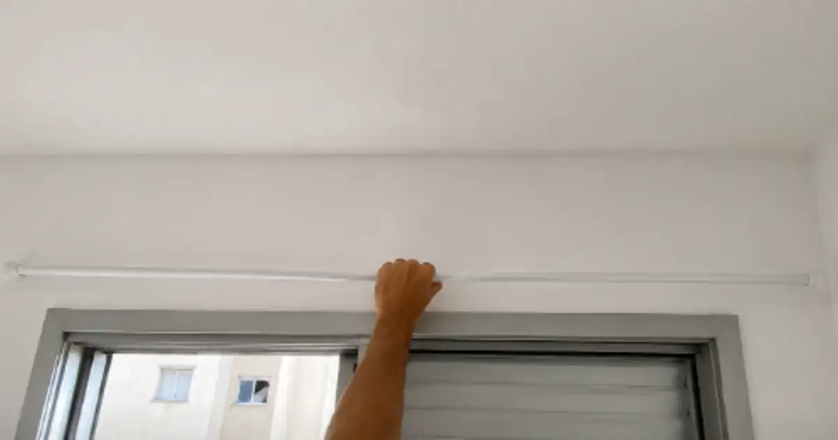 teste de estabilidade de varao de pressao antes de pendurar cortina leve